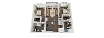 2D3 Floor Plan at Station 18, Buford